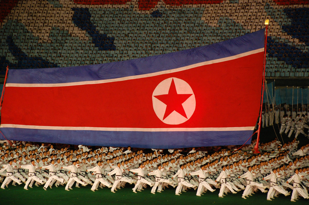 North Korea — Pyongyang, Arirang (Mass Games) Source: (stephan), Creative Commons